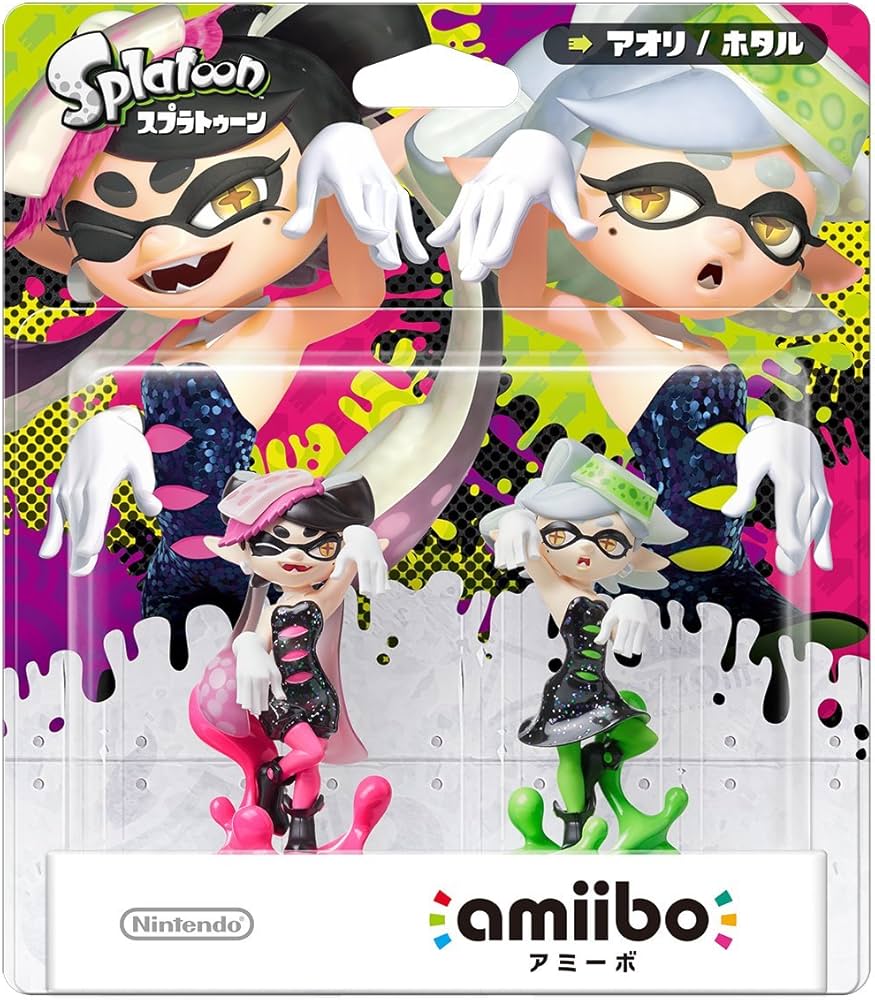 Amazon.co.jp: amiibo シオカラーズセット[アオリ/ホタル] (スプラ