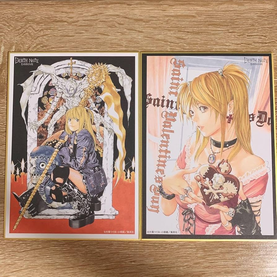 Amazon.co.jp: デスノート展 DEATH NOTE展 ミニ色紙コレクション 弥海