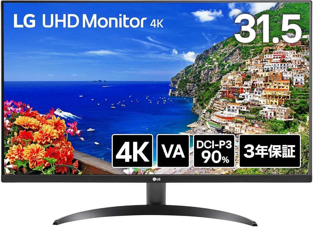 Amazon.co.jp: LG モニター ディスプレイ 32UR500K-B 31.5インチ / VA