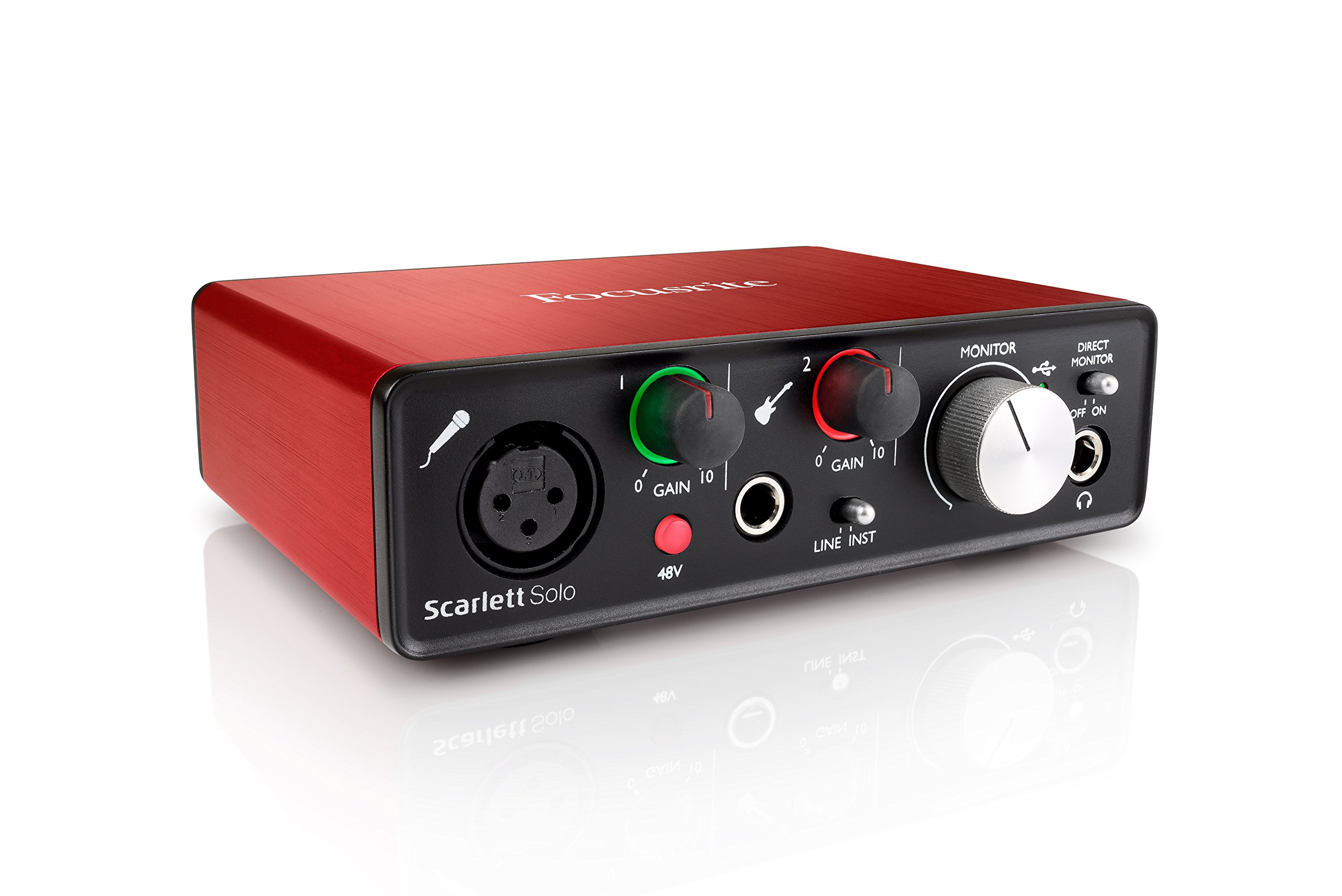 Amazon.co.jp: Focusrite Scarlett Solo G2 2in 2out 24bit 192kHz USB