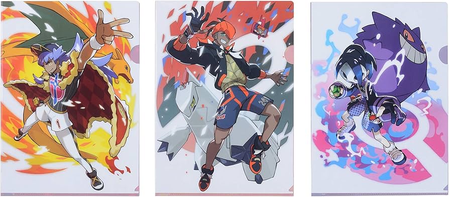 Amazon.co.jp: ポケモンセンターオリジナル A4クリアファイル 3枚