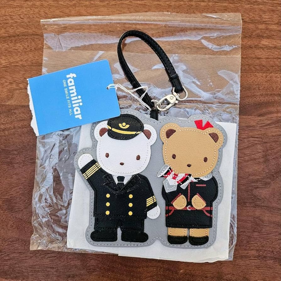 ファミリア familiar JAL ラゲッジタグ Amazon.co.jp: ファミリア JAL