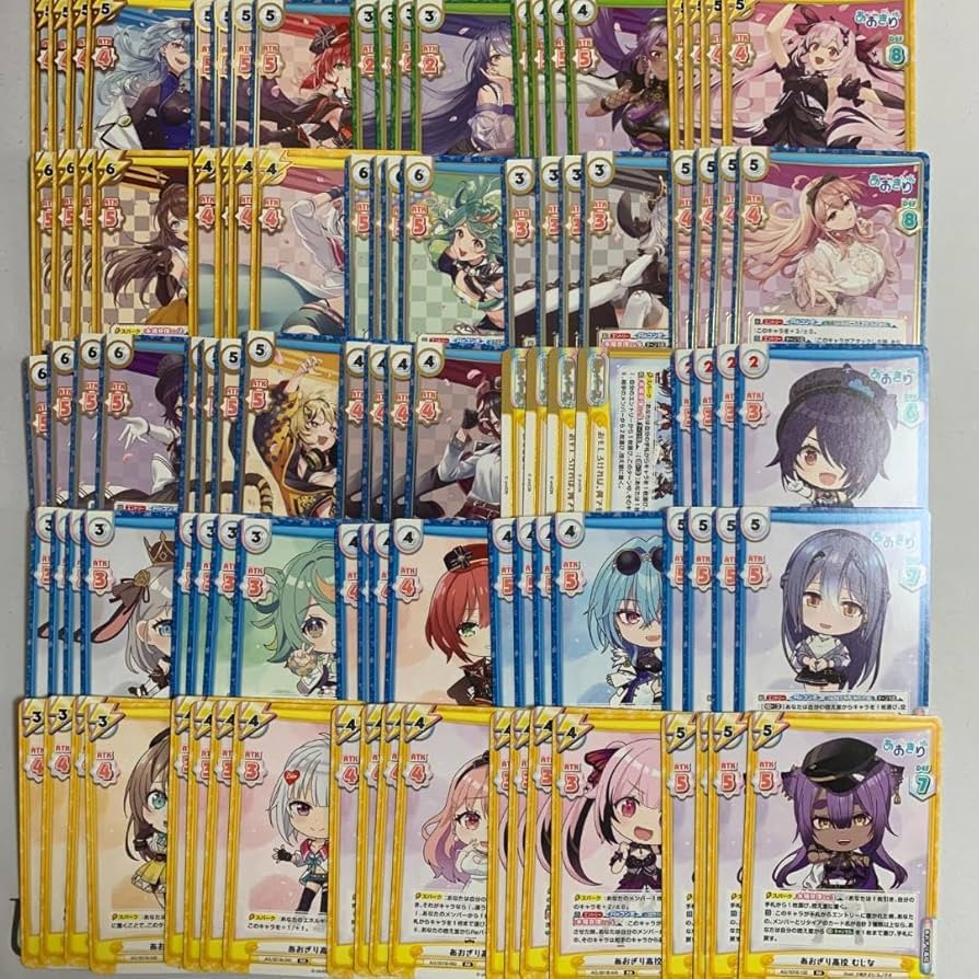 ヴァイス あおぎり高校 RR以下 4コン 先攻後攻8種 あおぎり RR以下4