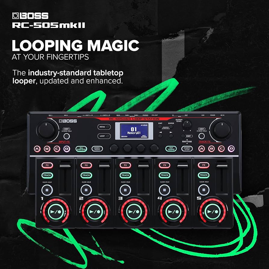 Amazon.com: BOSS RC-505mkII Loop Station | Industry-Standard