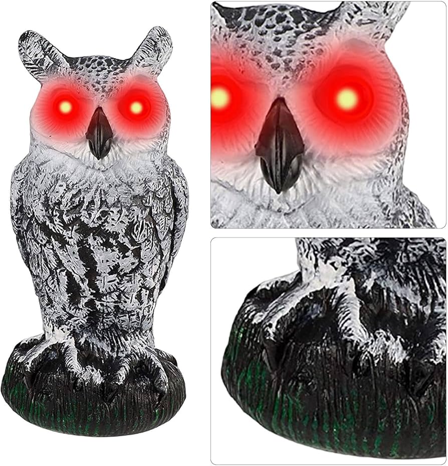 フクロウ・カラス(3)デコイセット フクロウ・カラス(3)デコイセット