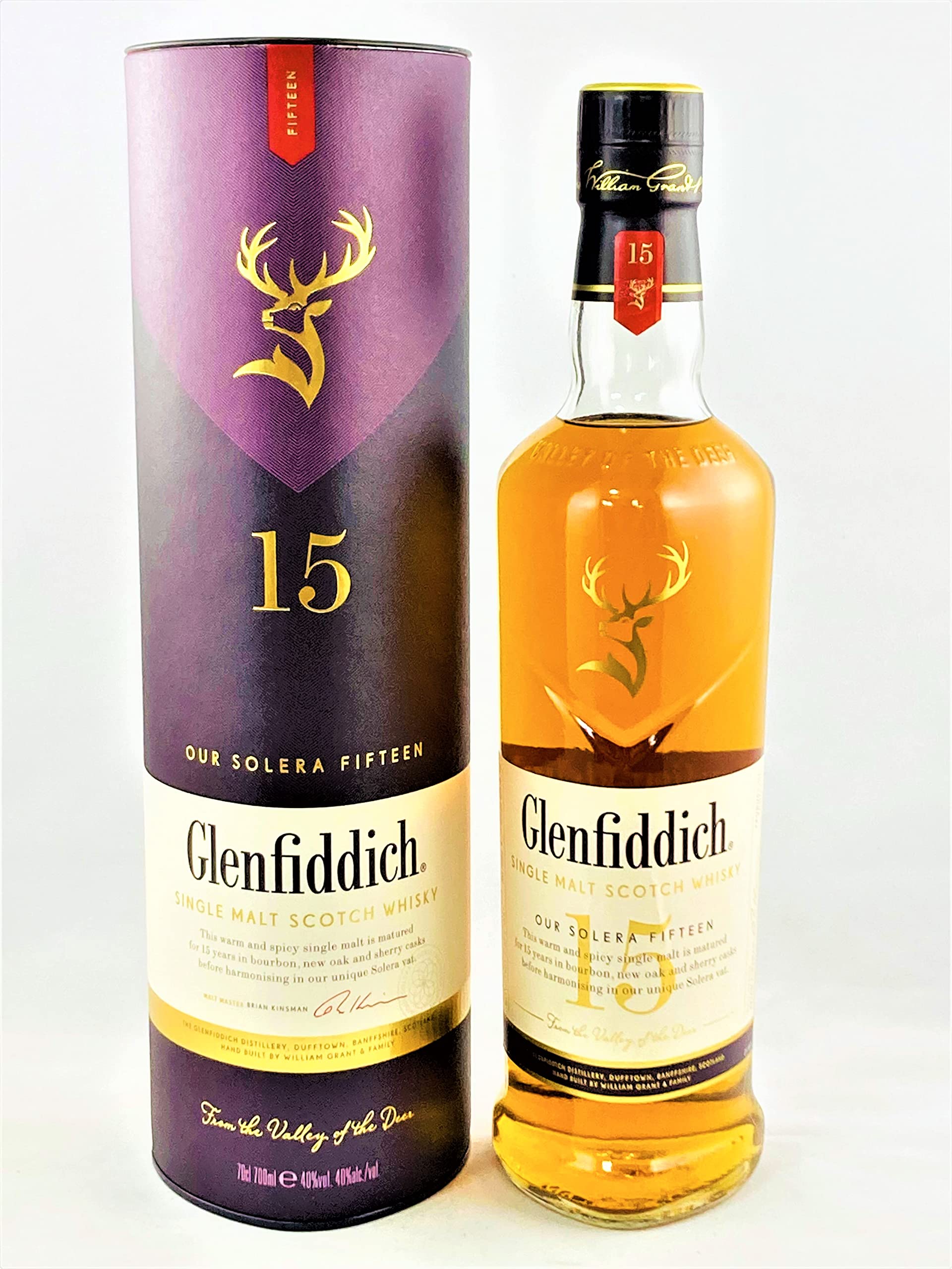 Amazon.co.jp: グレンフィディック 15年 ソレラ リザーブ 40度 700ml