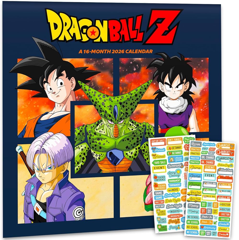 Amazon | ドラゴンボールZカレンダー 2026年 - デラックス2026 悟空と