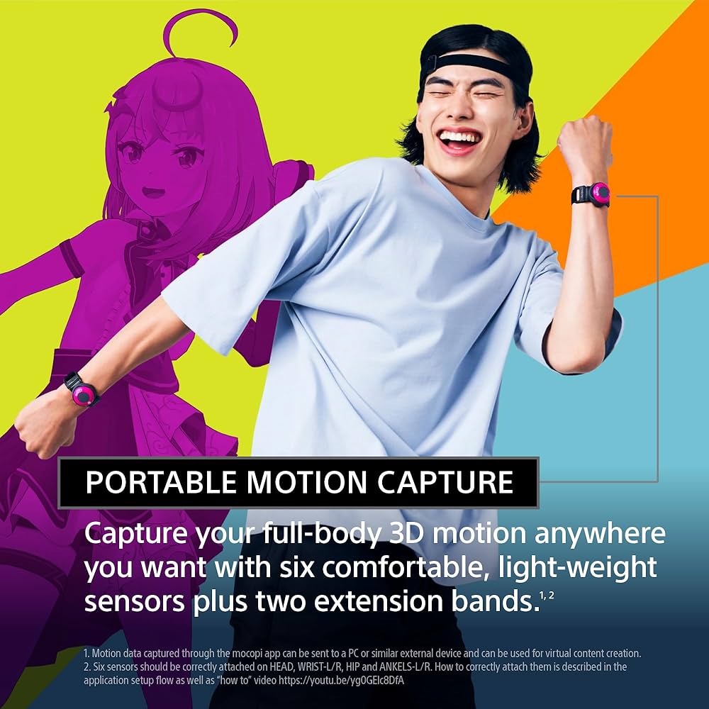 Amazon.com: Sony mocopi 3D Mobile Motion Capture for VR and 3D