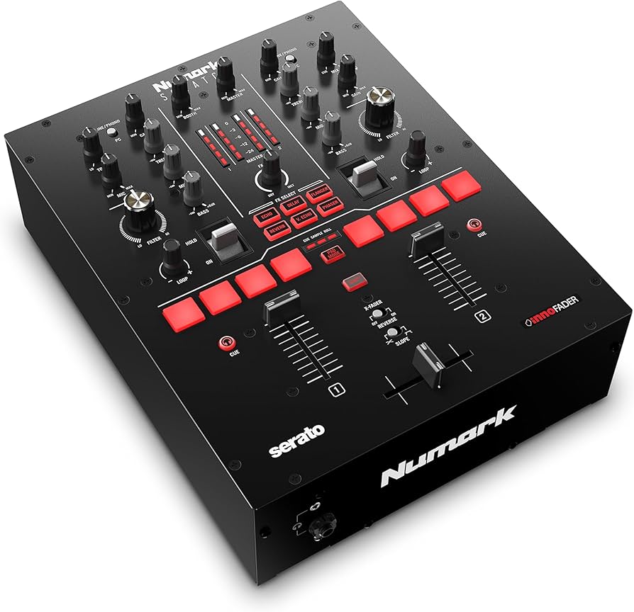 Amazon.com: Numark Scratch | Two-Channel DJ Scratch Mixer for