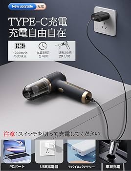 Amazon | 【2025年新登場】Bonito ZX ハンディクリーナー 4in1多機能