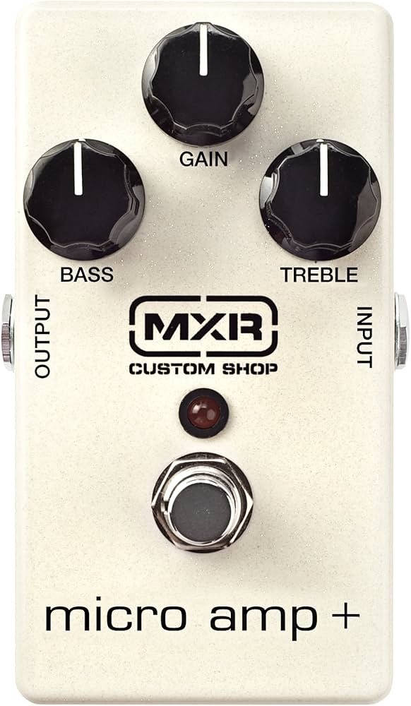 Amazon.com: MXR Micro Amp Plus - Clean Boost Pedal : Musical