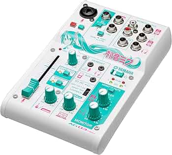 ヤマハ ミキシングコンソール AG03 モノラル標準フォーン他お付けし