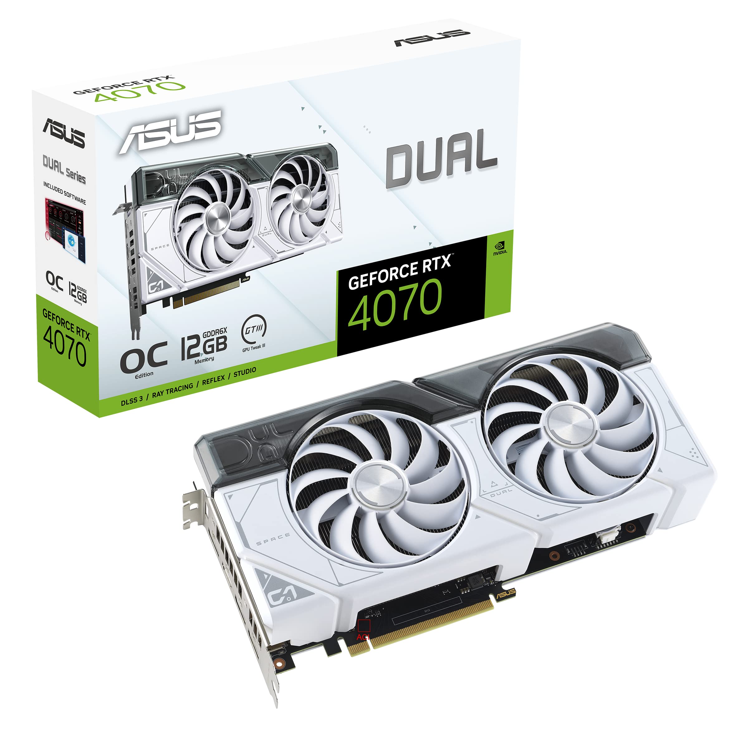 Amazon.com: ASUS Dual GeForce RTX™ 4070 White OC Edition 12GB