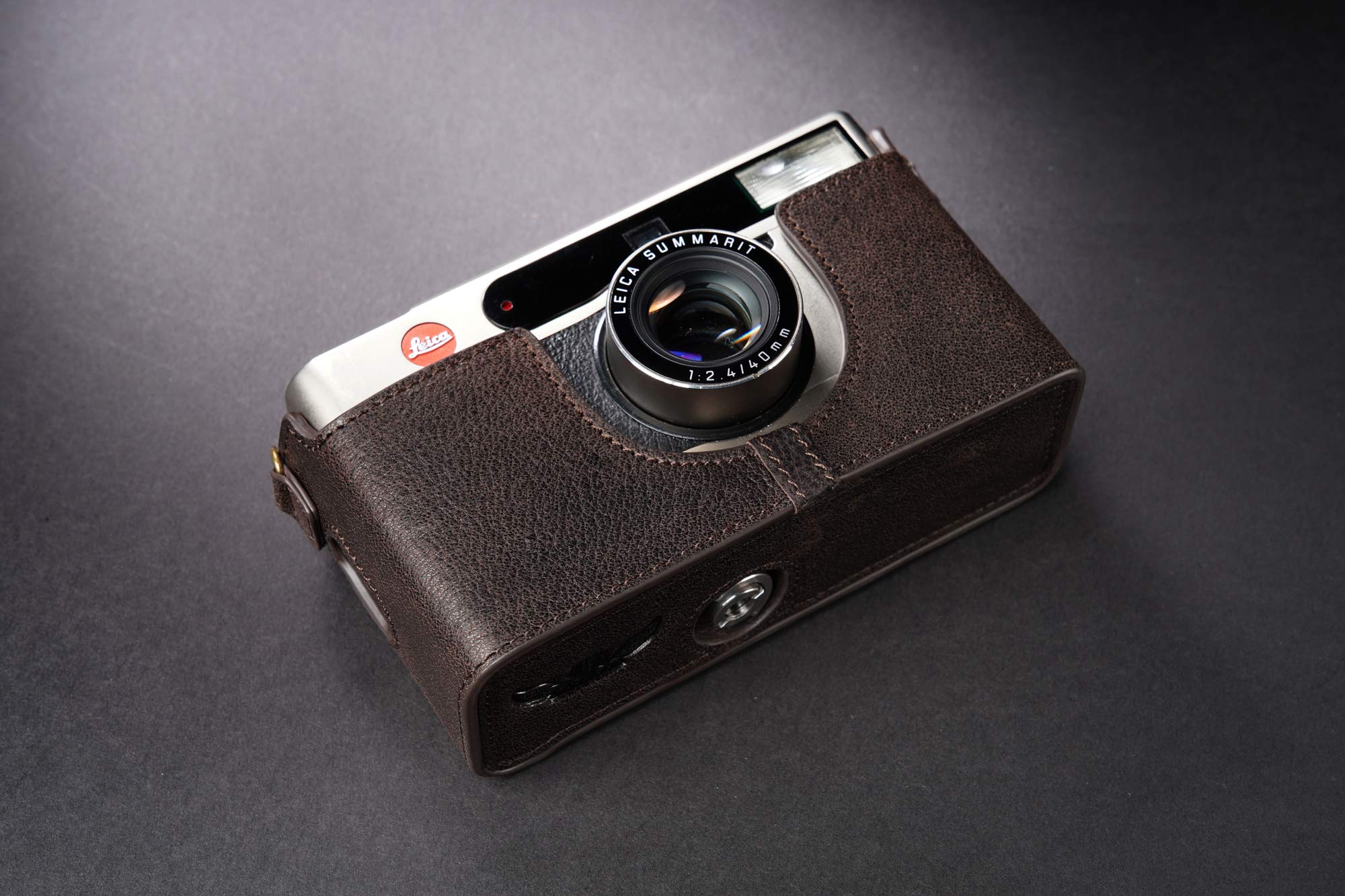 Amazon.com : BolinUS Leica Minilux Case, Handmade Genuine Real