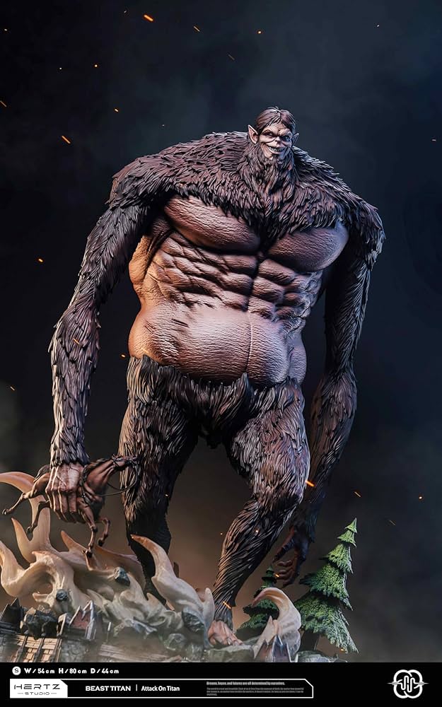 A賞 進撃の巨人 獣の巨人フィギュア 進撃の巨人/獣の巨人フィギュア 一