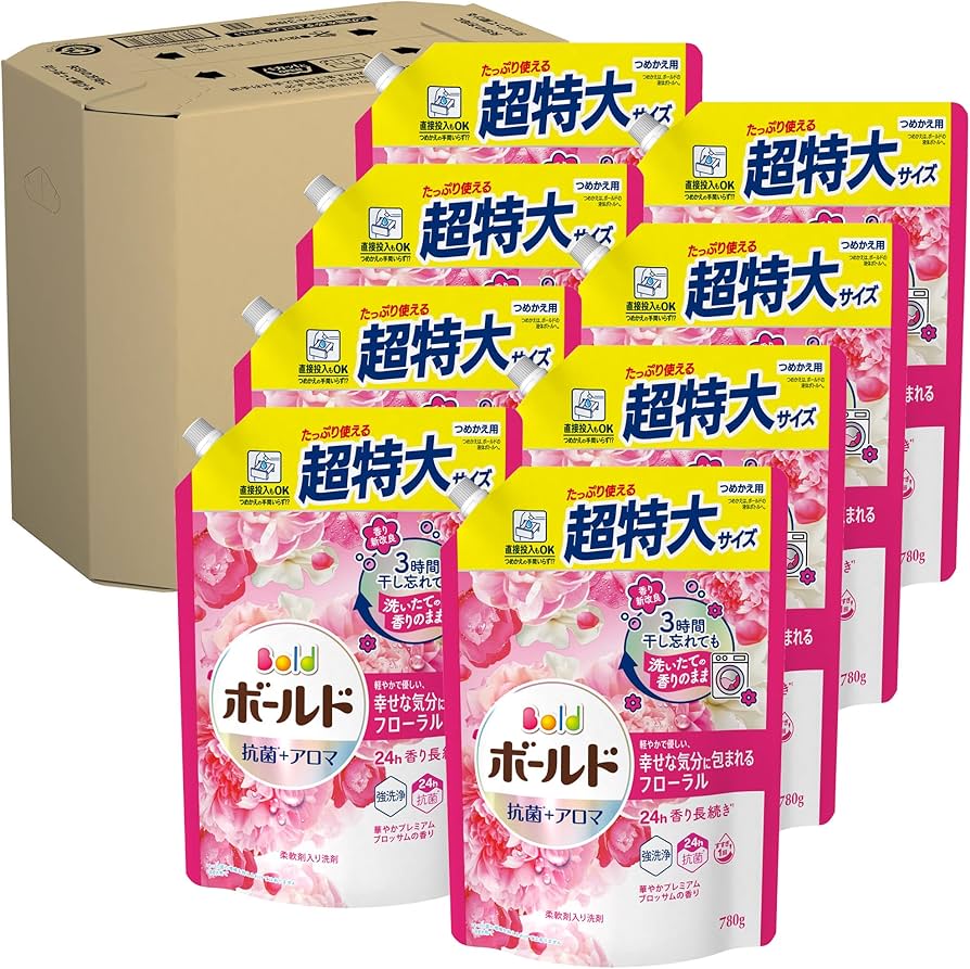 Amazon.co.jp: Bold ボールド 洗濯洗剤 液体 プレミアムブロッサム