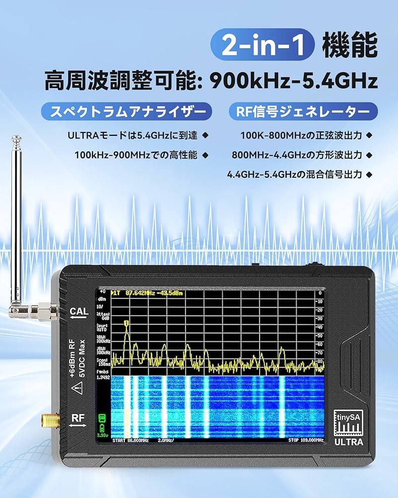 Amazon.co.jp: Hoshikou Denpa アンテナアナライザー V0.4.5.1