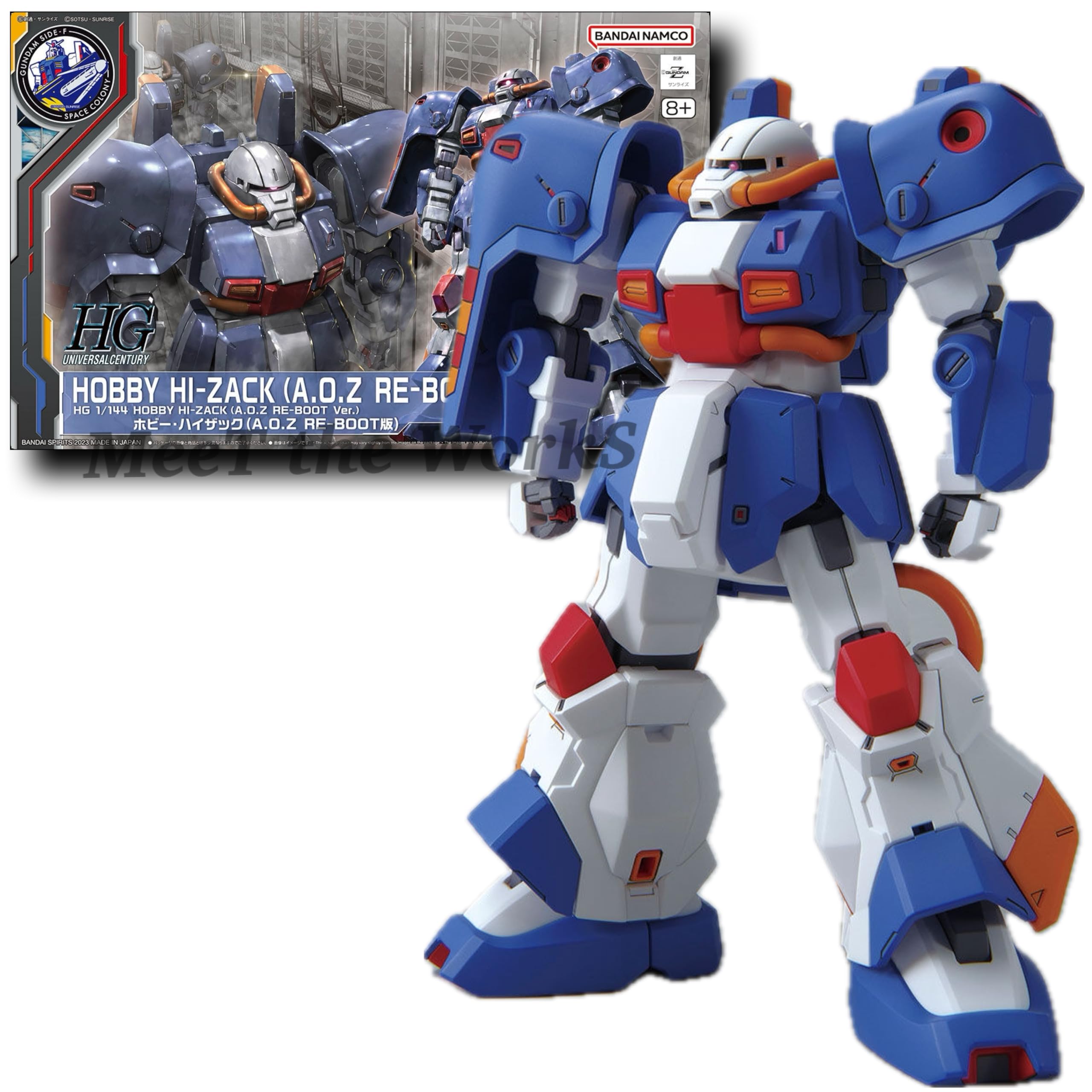 Amazon | 【HG】 1/144 ホビー・ハイザック (A.O.Z RE-BOOT版) 福岡