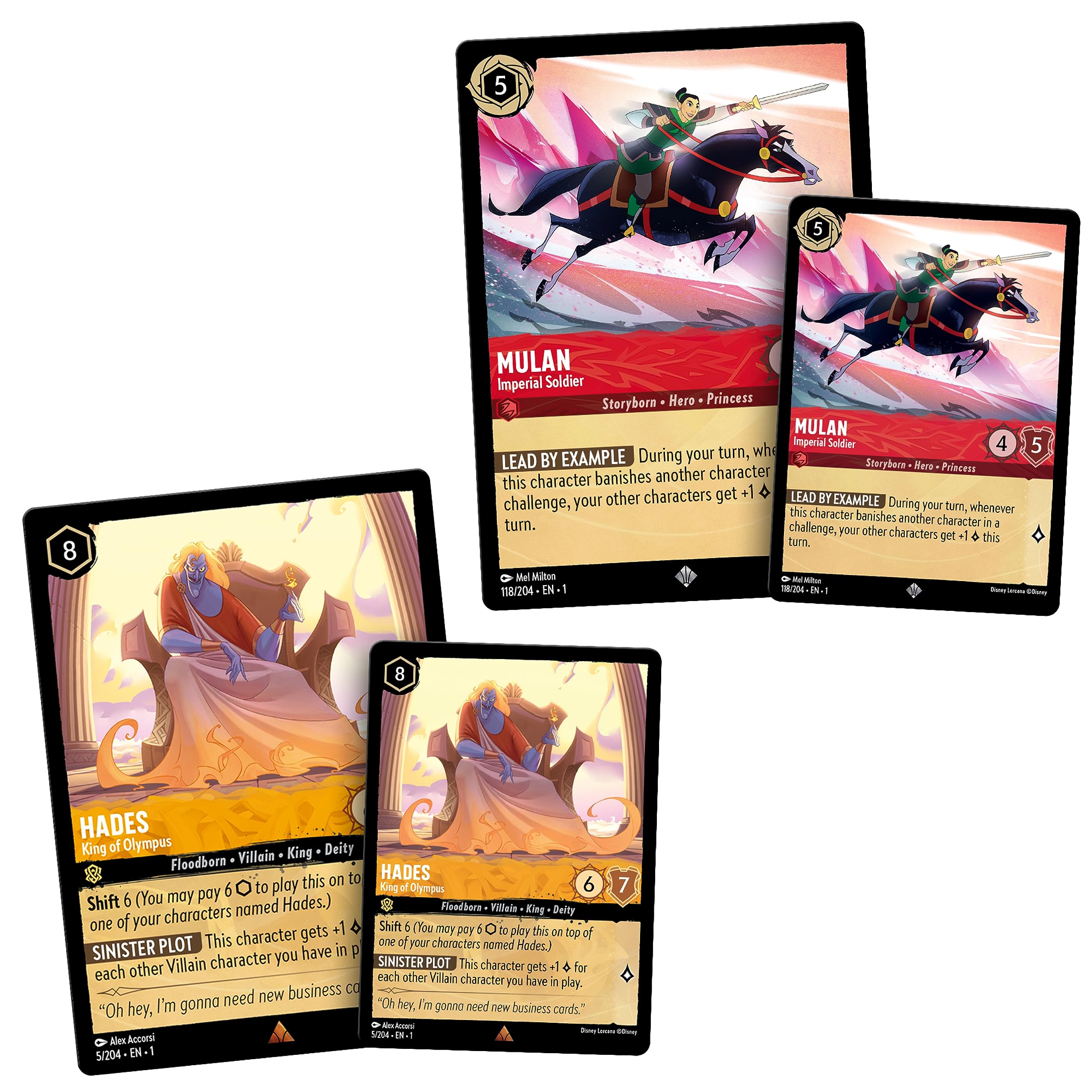 ロルカナ ディアブロ 4枚セット ロルカナ ディアブロ 4枚セット