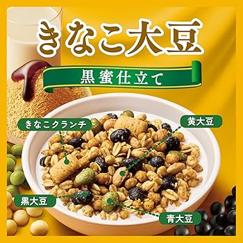 Amazon.co.jp: GoroGura Nissin Cisco Kinako Soybeans, 11.29 oz (320