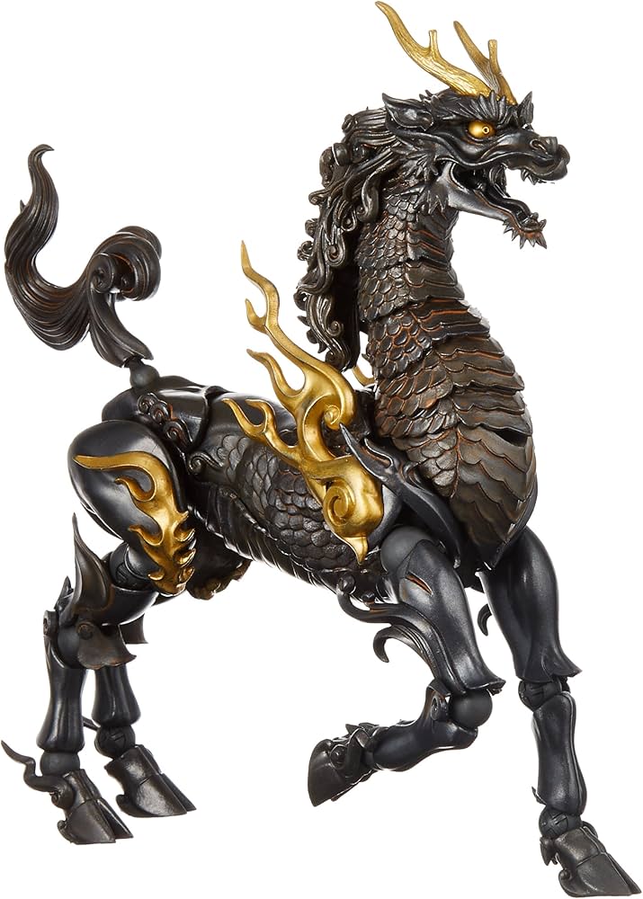 Amazon.co.jp: タケヤ式自在置物 麒麟 鉄錆地調版 ノンスケール