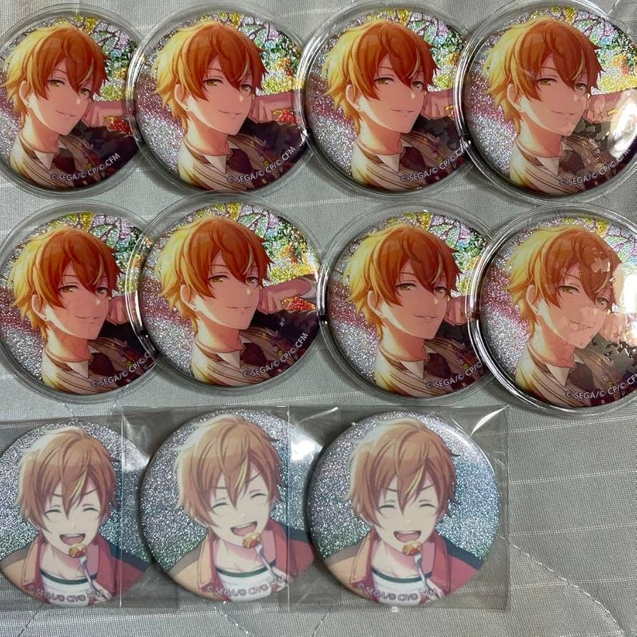 プロセカ 東雲彰人 グリッター缶バッジ グリ缶 10A ジュンブラ 42点