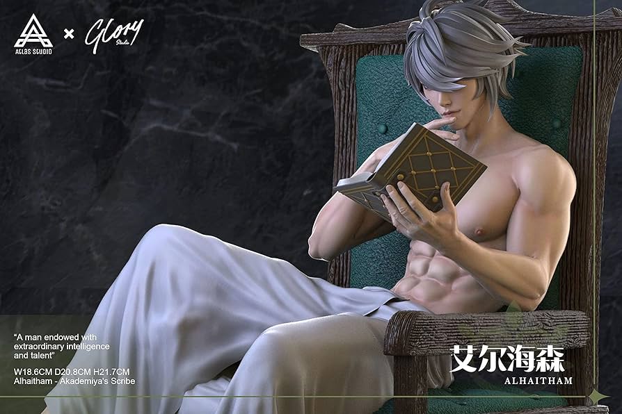 Amazon.co.jp: アルハイゼン フィギュア 1/6スケール 塗装済み完成品