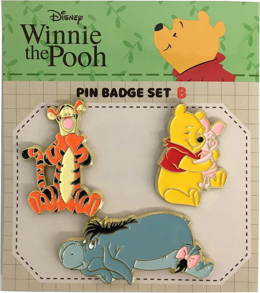 Amazon | Winnie the Pooh/くまのプーさん/ピンバッジセットB IBA230