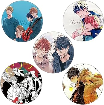 Amazon.co.jp: ギヴン 柊 バッジ 上ノ山立夏 佐藤真冬 中山春樹 梶秋彦