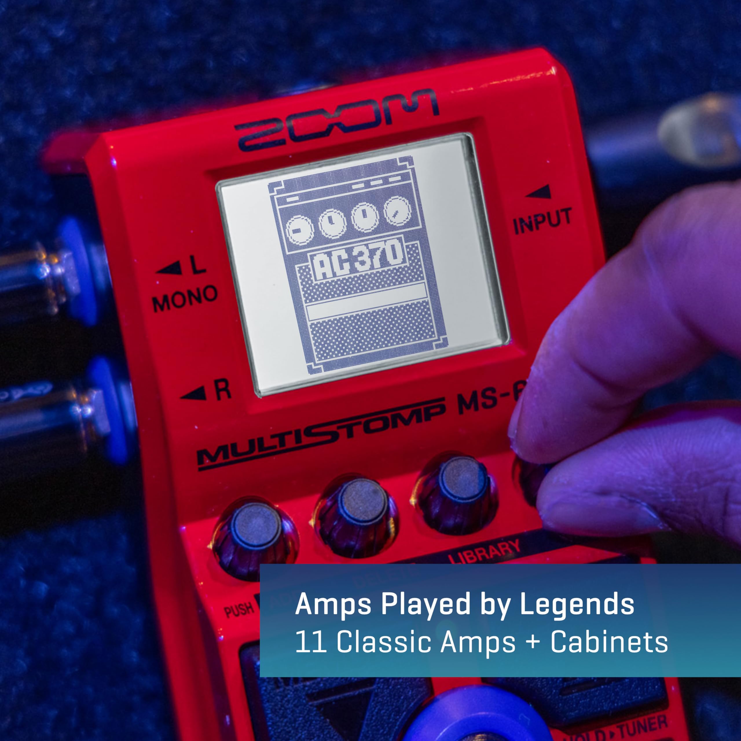 Amazon.co.jp: ZOOM MS-60B+ Multistomp with 97 Different Effects