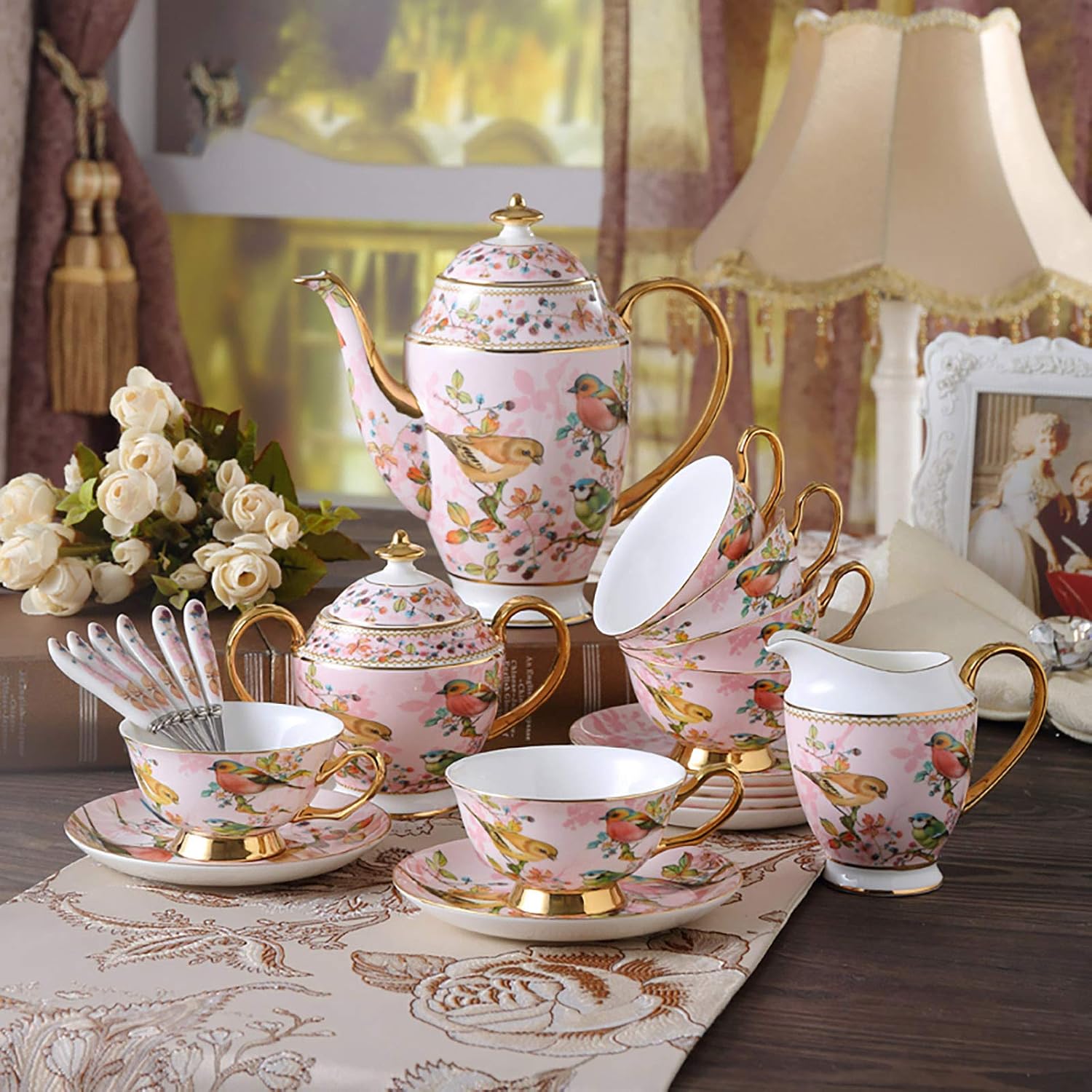 John Turton】 ファルコンのティーセット 4点 ティーポット John