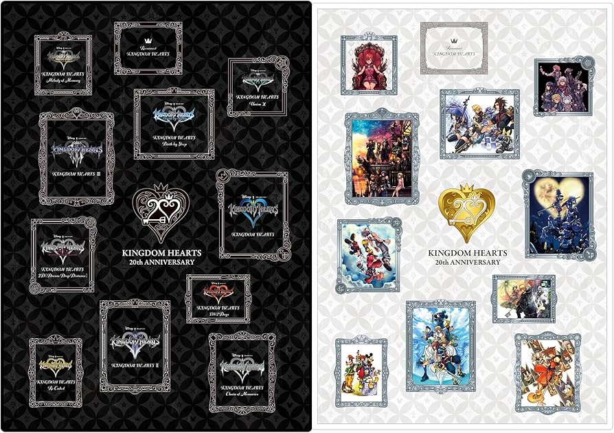 Amazon.com: SQUARE ENIX INC Kingdom Hearts: 20th Anniversary Pins