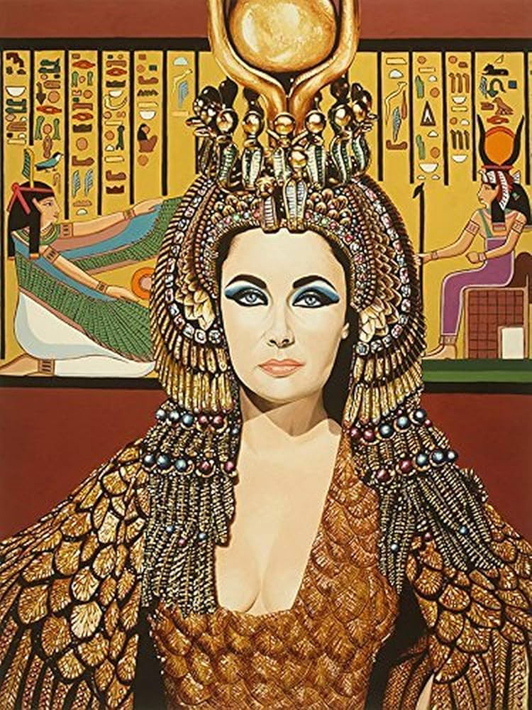 Amazon.co.jp: Buyartforless エリザベス・テイラー クレオパトラ作