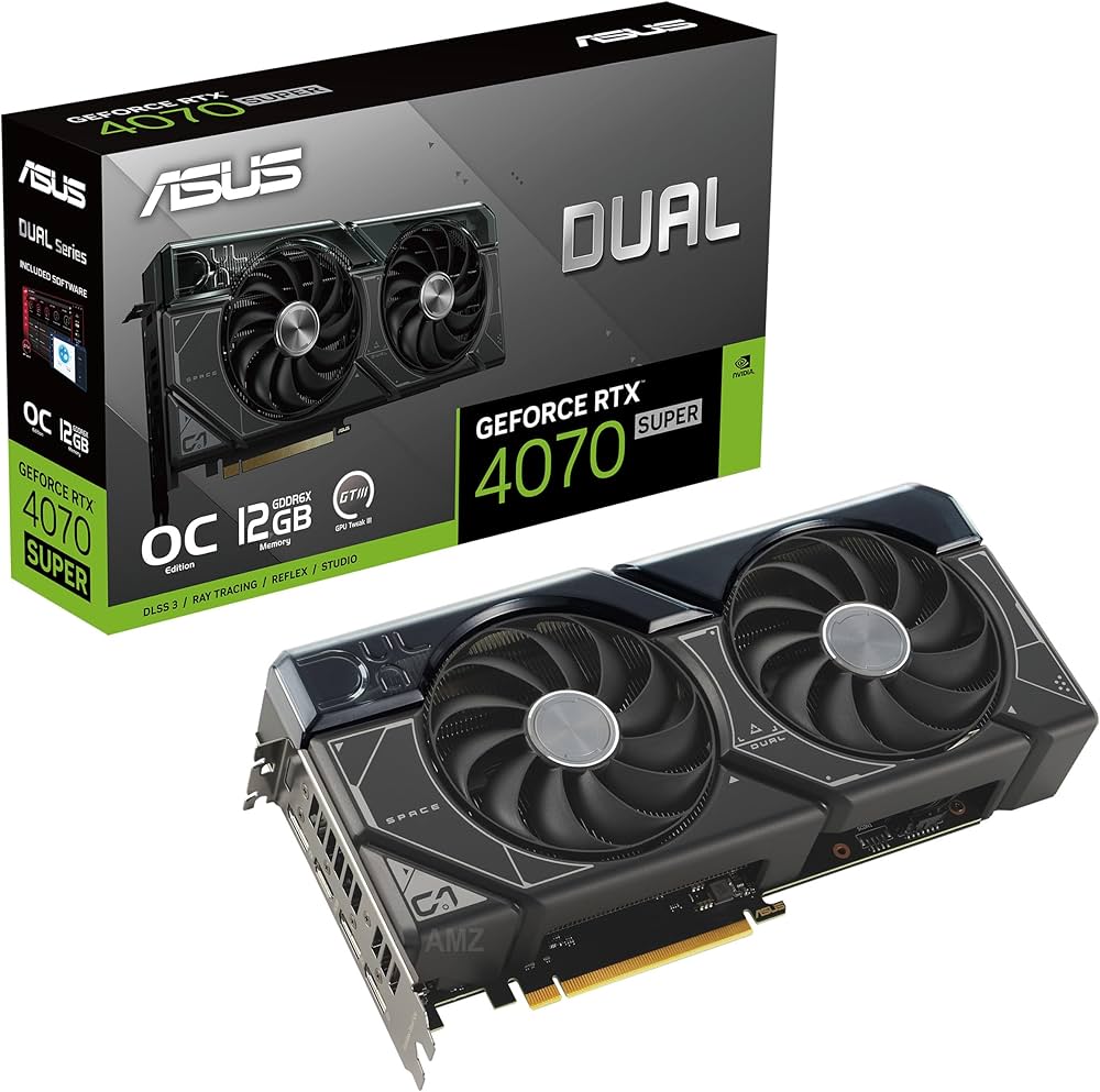 Amazon | ASUS Dual GeForce RTX 4070 Super OC Edition グラフィック