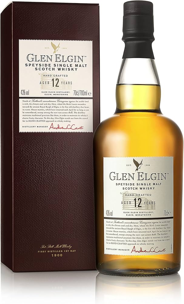 Amazon.co.jp: Glen Elgin(グレン エルギン) 12年 箱入り [ ウイスキー