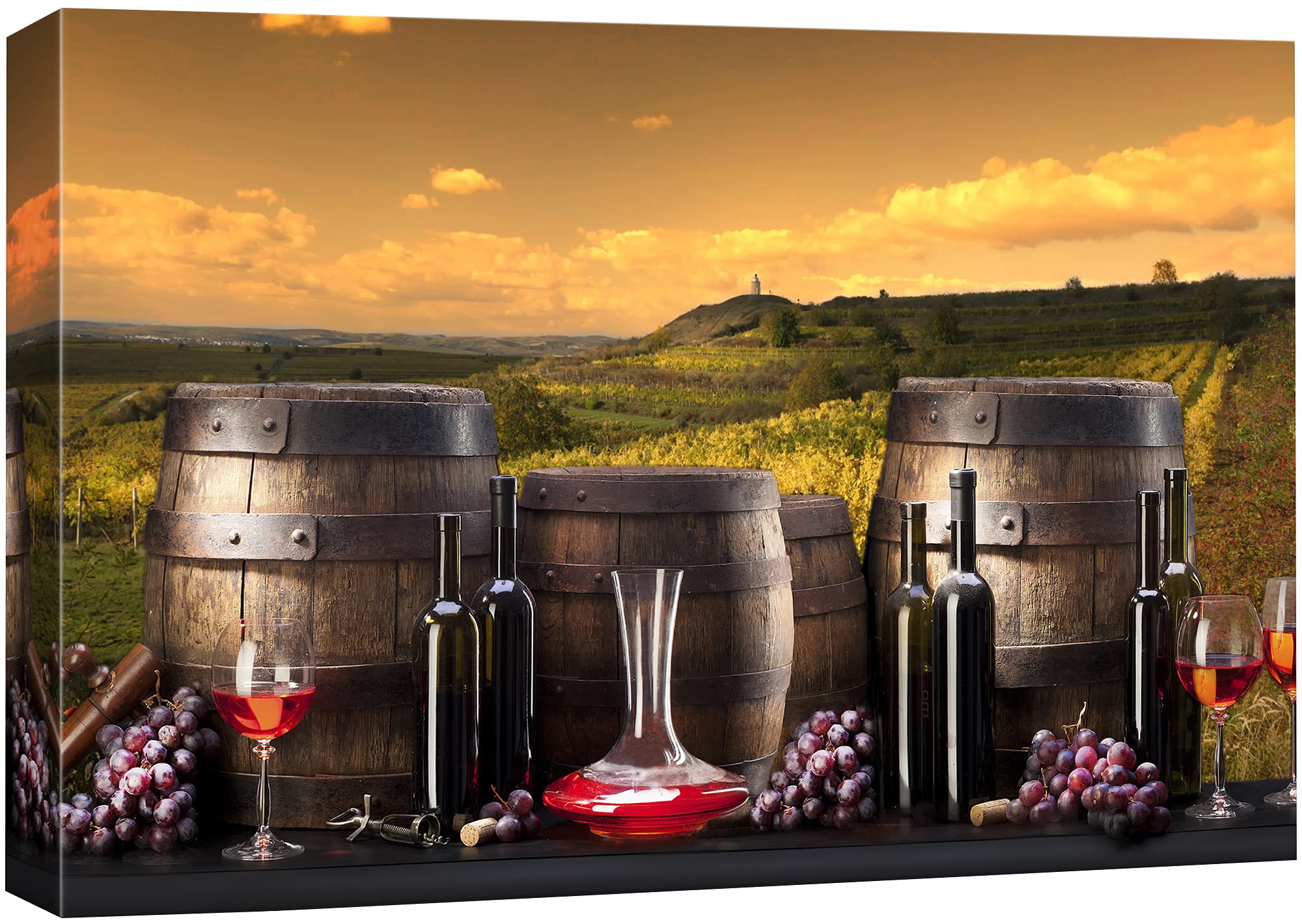 Amazon.co.jp: SIGNFORD キャンバス壁アート リビングルーム ベッド