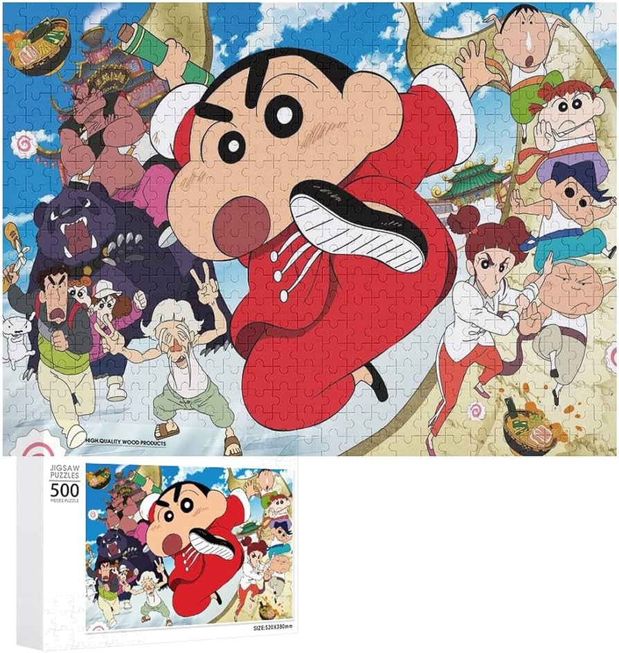 Amazon.co.jp: クレヨンしんちゃん 500 PCS ピース ジグソーパズル
