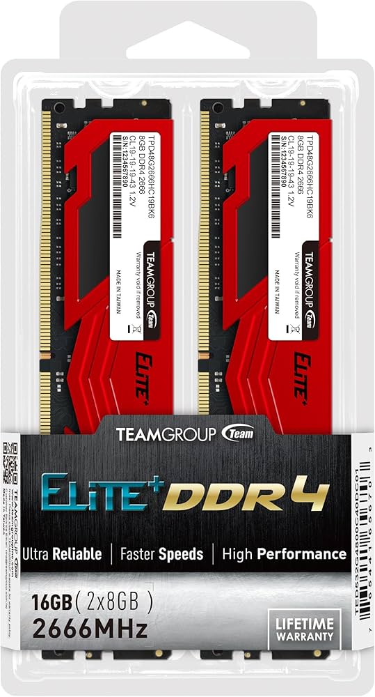 Amazon.co.jp: TEAMGROUP (旧称 Team) DDR4 2666MHz PC4-21300 16GB