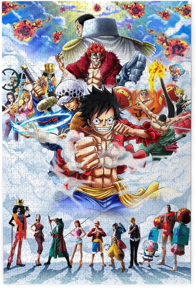 Amazon.co.jp: パズル ワンピース アニメ ジグソーパズル 木製 1000