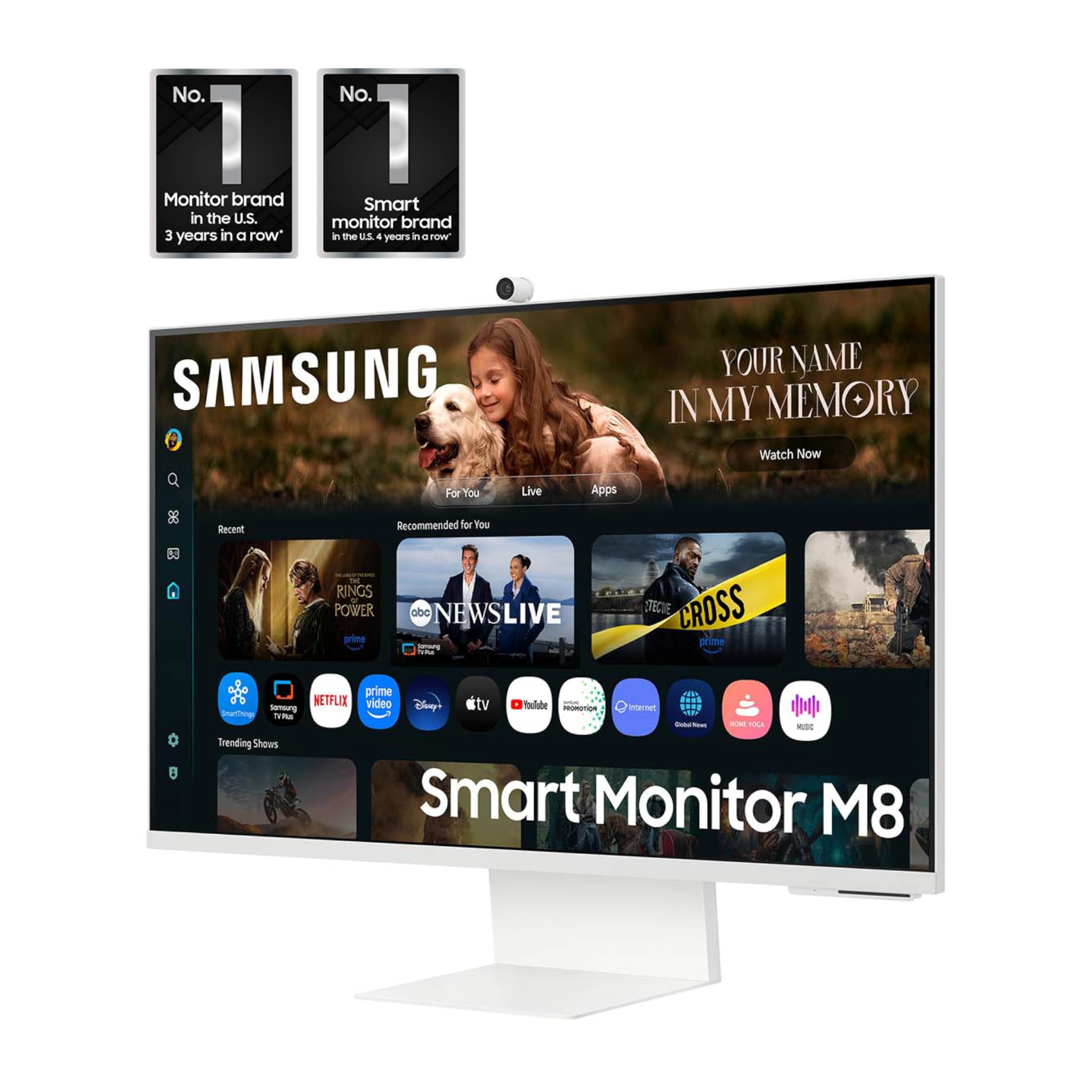 Amazon.com: Samsung 32” Smart Monitor M8 (M80F) 4K UHD Display