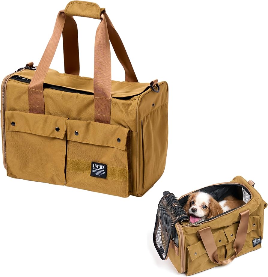 Amazon.co.jp: 【LIFELIKE公式】OUTDOORタンクキャリー ショルダー 犬