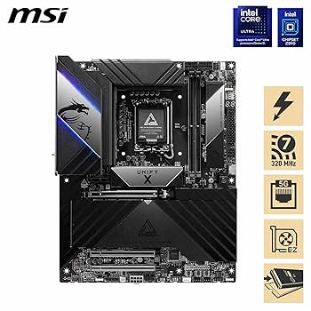 Amazon.com: MSI MEG Z890 Unify-X Motherboard, ATX - Supports Intel