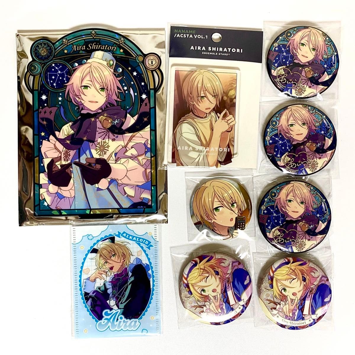 あんスタ シャッフル缶 白鳥藍良 白鳥藍良 あんスタ シャッフル缶バッジ