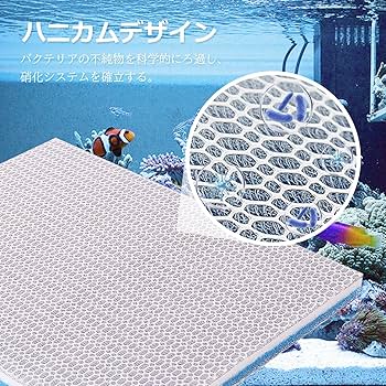 Amazon | INSLIFE 濾過マット 水槽 フィルター 細目ろ過スポンジ