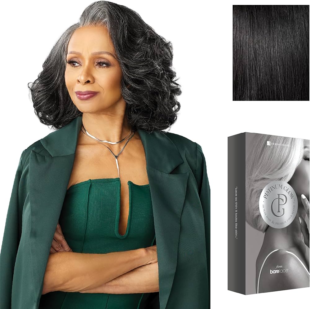 Amazon.com : Sensationnel Platinum Glow 13X6 Wigs - Josephine