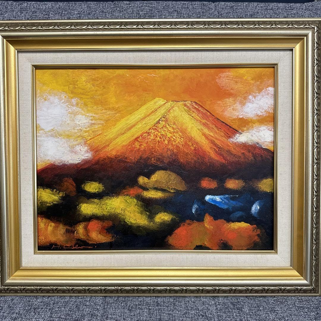 ☆美瑛・四季彩の丘・谷村一男肉筆油彩画・F6 Amazon.co.jp: 美瑛四季