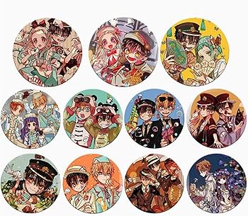 Amazon.co.jp: 地縛少年花子くん 缶バッジ 八尋寧々 花子くん 源光 11