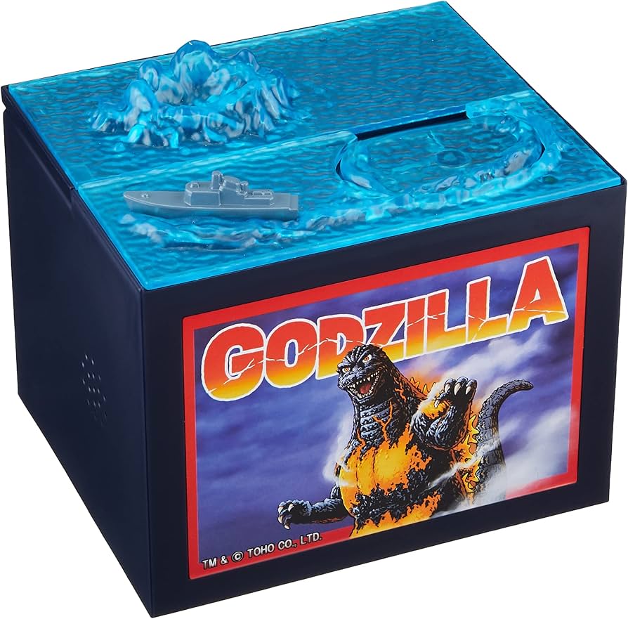 Amazon | シャイン(Shine) バーニングゴジラバンク W126×H108×D106mm