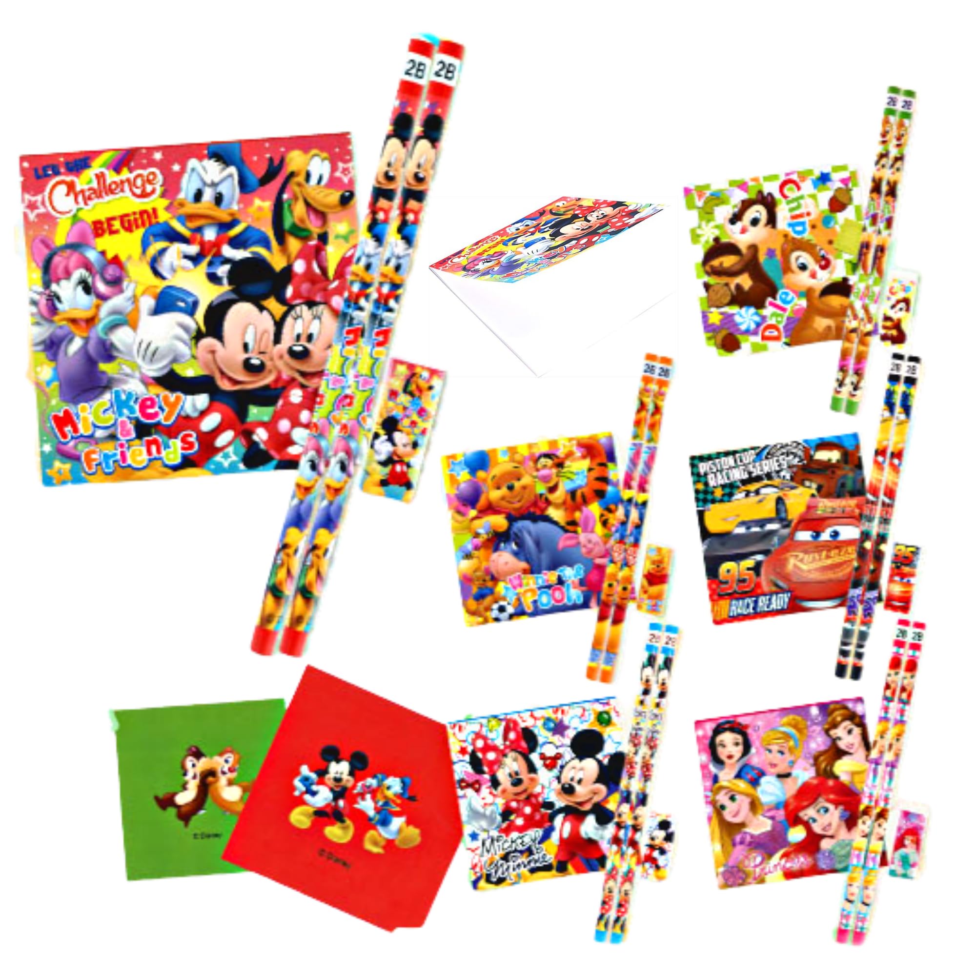 ディズニーまとめ売りセレクト詰め合わせ文具雑貨22点セット