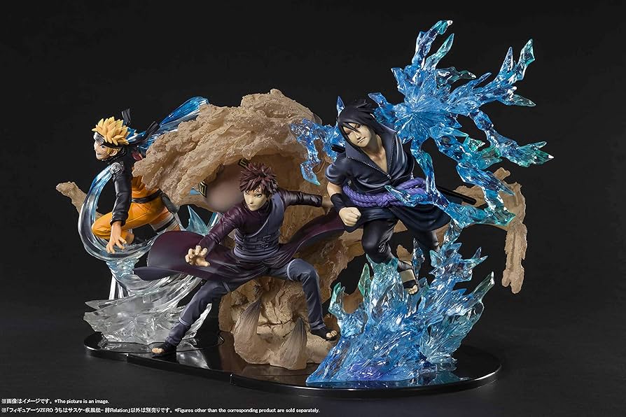 NARUTO フィギュアーツゼロ絆Relation ナルトサスケセット未開封